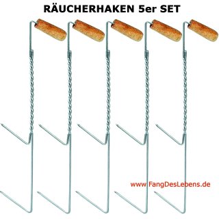 R&auml;ucherhaken (5er Set) 9931/1.1 DORA