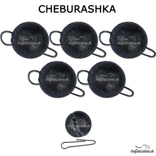 Jigkopf Cheburashka natur