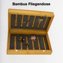 Fliegenbox Bambus 140 x 90 x 33mm