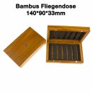 Fliegenbox Bambus 140 x 90 x 33mm