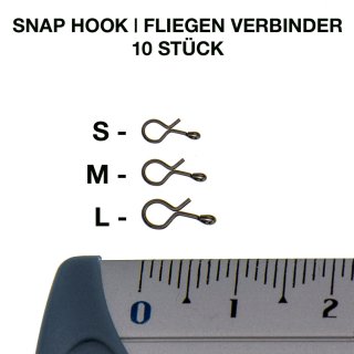 Snap Hook - Fliegen Verbinder in 3 Gr&ouml;&szlig;en