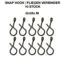 Snap Hook - Fliegen Verbinder Gr. M - 6mm (GP 0,32 EUR/St.)