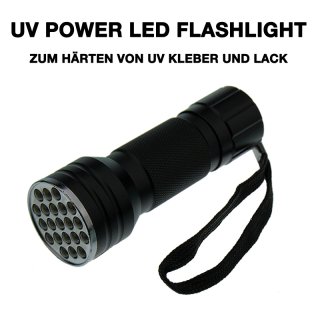 UV 21 LED Flashlight Lampe