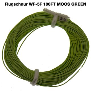 Flugschnur WF 5F - 100FT Moosgreen