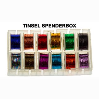 Bindefaden Set 3 - 12 Spulen in Spenderbox