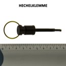 Hechelklemme mit Öse