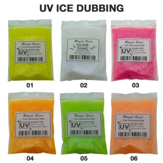 UV Ice Dubbing 3g in 6 Farben