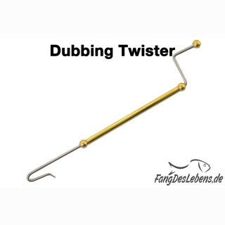 Dubbing Twister, Handspinner aus Messing
