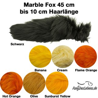 Marble Fox mind. 40cm lang, bis 10cm Haarlänge