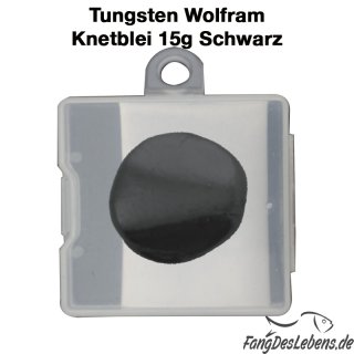 Tungsten Putty Knetblei 15g Schwarz