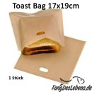 Toast Bag, Toastbeutel 17x19cm, Teflon - 1 Stück