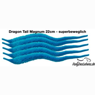 Dragon Tail Magnum 22cm, 5er SET - 01 Blue