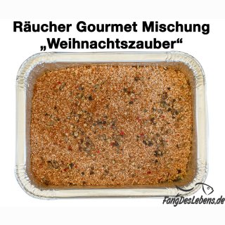 R&auml;ucher-Gourmet-Mischung Weihnachtszauber 75g + Schale
