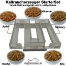 RäucherSet Smoker 02- Anaconda Kaltrauch + 5x450g...