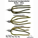 HuchenZopf handgearbeitet - Bullet Olive 17cm K&ouml;der...