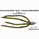 HuchenZopf 29g - 4 Arme Transp.|Olive|Glitter